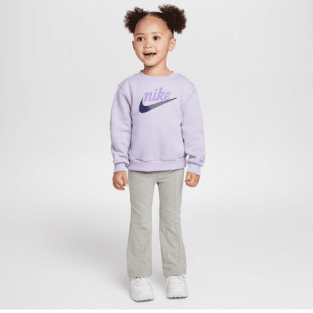 Nike New Impressions Toddler 2-Piece Leggings Set Sweatshirt Purple NWT